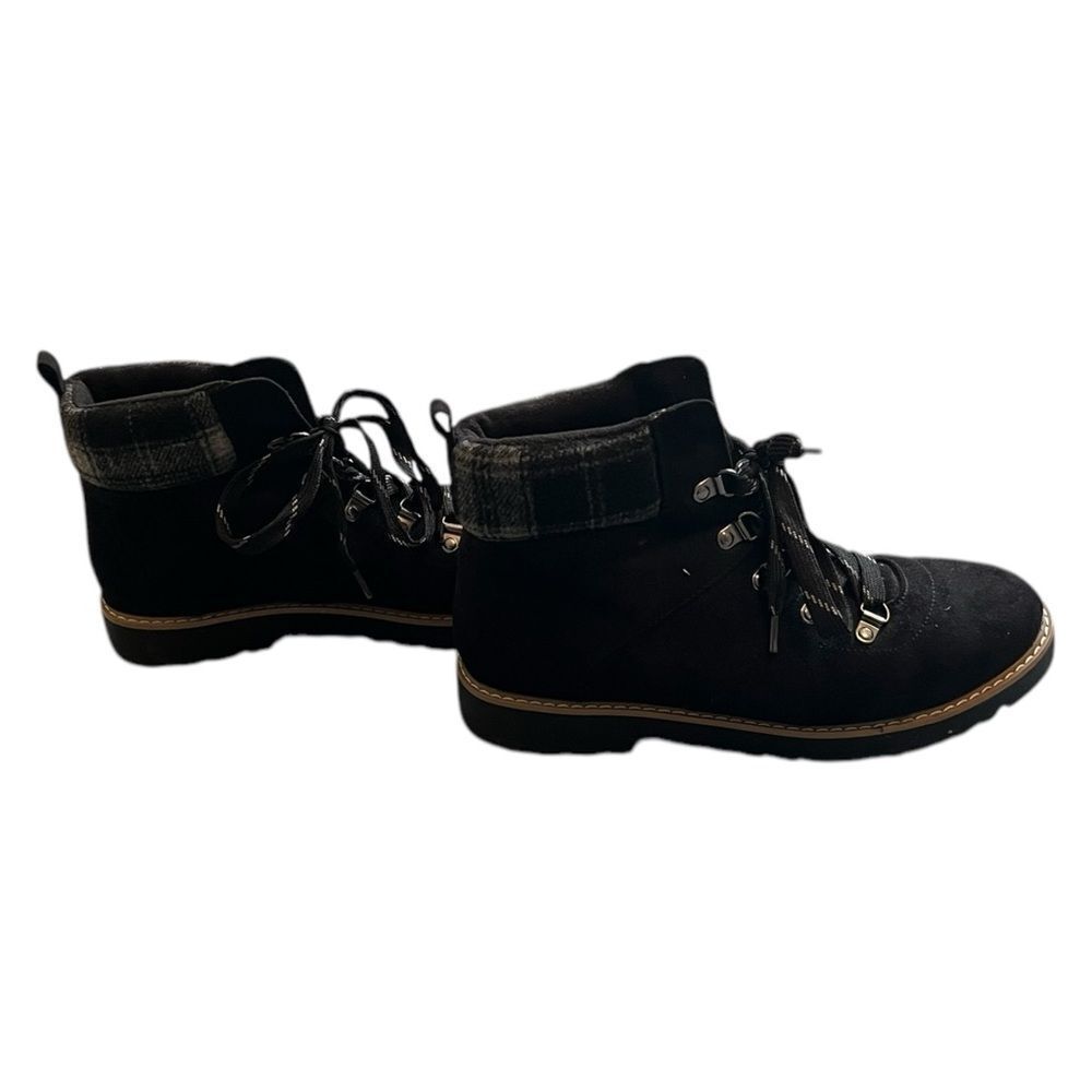 Black Lace-Up Ankle Boots - Sonoma - Size 8.5 - Gently Worn - Picture 3 of 6